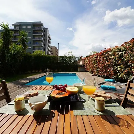 منزل للإقامة Se - Casa Da Encosta With Private Pool براغا